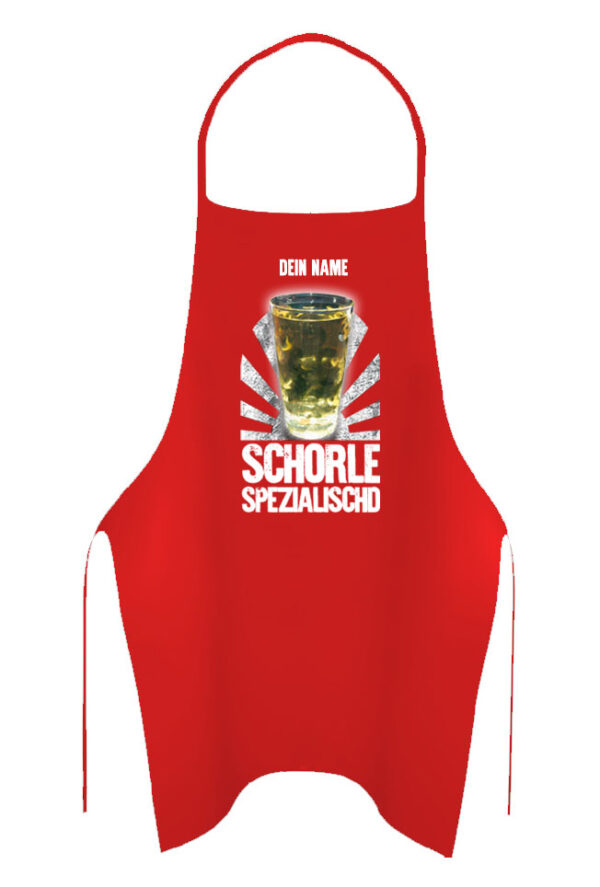 PFALZFANS Pfälzer Schorle-Weinfest-Barschürze Grillschürze SCHORLE-SPEZIALISCHD