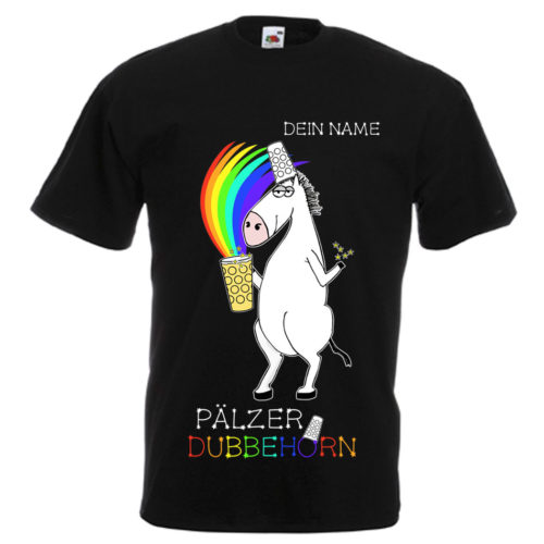 PFALZFANS Pfälzer Schorle-Weinfest-T-Shirt PÄLZER DUBBEHORN