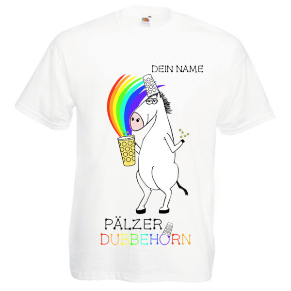 PFALZFANS Pfälzer Schorle-Weinfest-T-Shirt PÄLZER DUBBEHORN