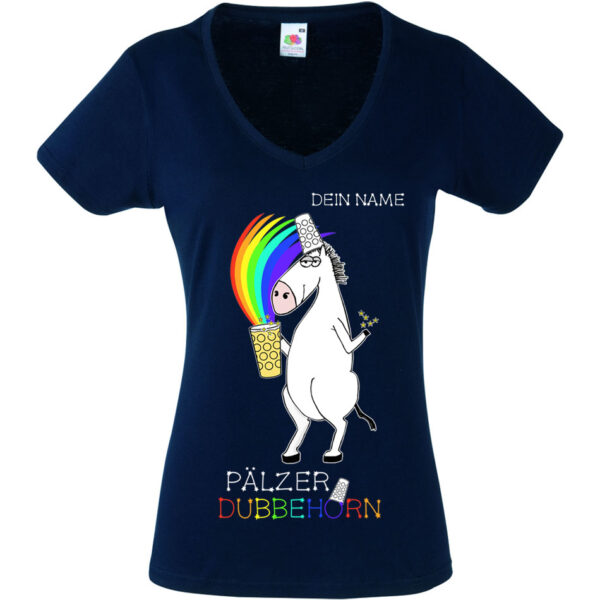 PFALZFANS Pfälzer Schorle-Weinfest-T-Shirt PÄLZER DUBBEHORN