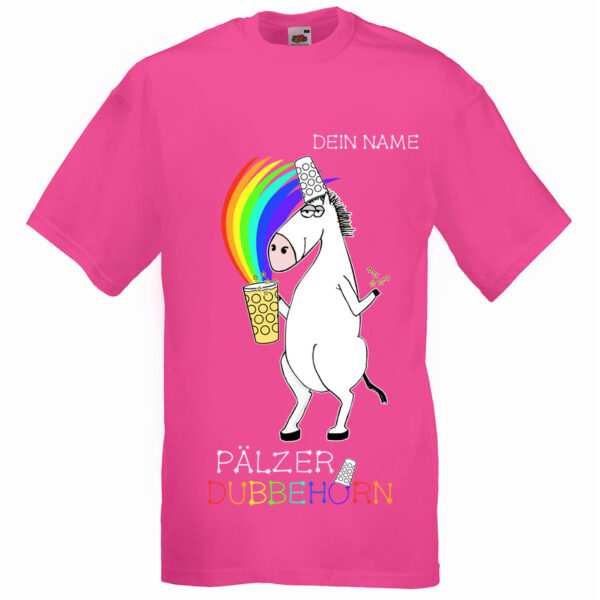 PFALZFANS Pfälzer Schorle-Weinfest-T-Shirt PÄLZER DUBBEHORN