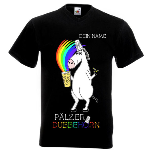 PFALZFANS Pfälzer Schorle-Weinfest-T-Shirt PÄLZER DUBBEHORN