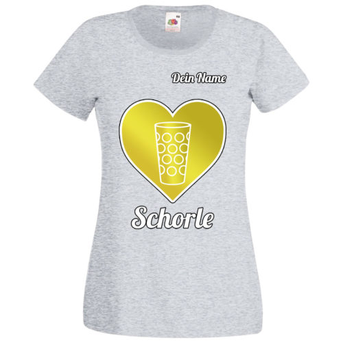 PFALZFANS Pfälzer Schorle-Weinfest-T-Shirt SCHORLE