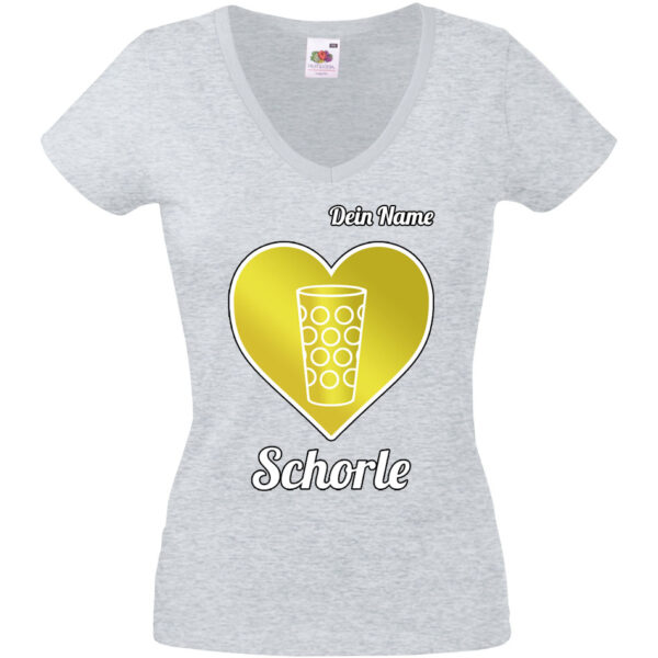 PFALZFANS Pfälzer Schorle-Weinfest-T-Shirt SCHORLE