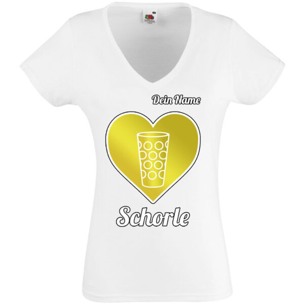 PFALZFANS Pfälzer Schorle-Weinfest-T-Shirt SCHORLE