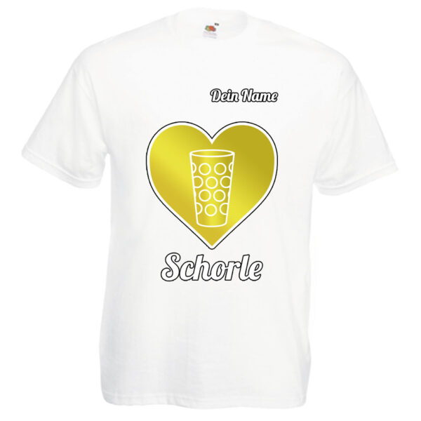 PFALZFANS Pfälzer Schorle-Weinfest-T-Shirt SCHORLE