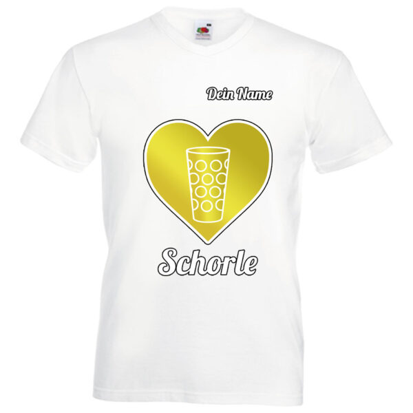 PFALZFANS Pfälzer Schorle-Weinfest-T-Shirt SCHORLE