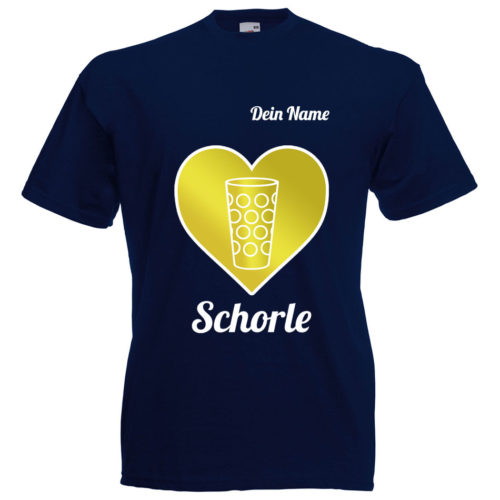 PFALZFANS Pfälzer Schorle-Weinfest-T-Shirt SCHORLE