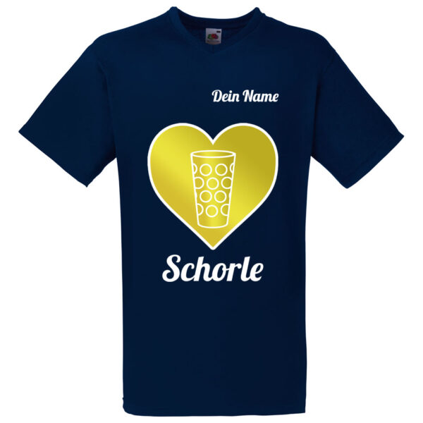 PFALZFANS Pfälzer Schorle-Weinfest-T-Shirt SCHORLE