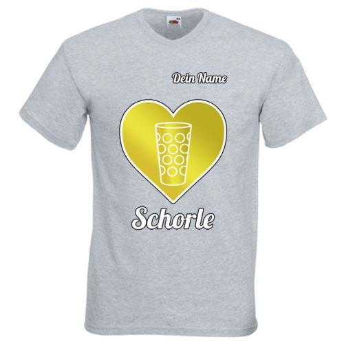 PFALZFANS Pfälzer Schorle-Weinfest-T-Shirt SCHORLE