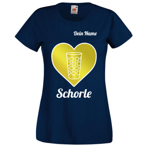 PFALZFANS Pfälzer Schorle-Weinfest-T-Shirt SCHORLE