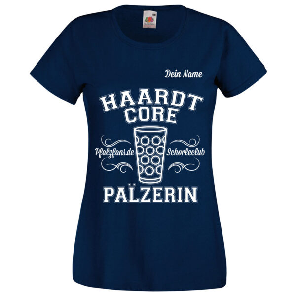 PFALZFANS Pfälzer Schorle-Weinfest-T-Shirt HAARDTCORE PÄLZER