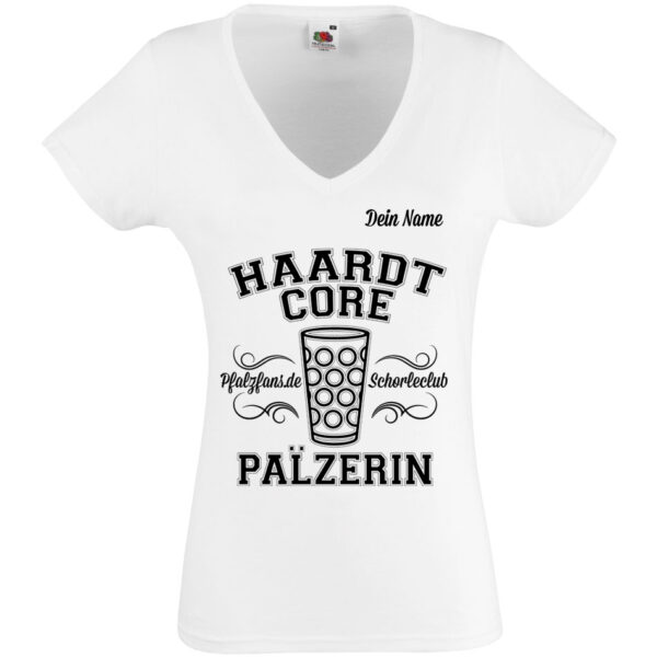 PFALZFANS Pfälzer Schorle-Weinfest-T-Shirt HAARDTCORE PÄLZER