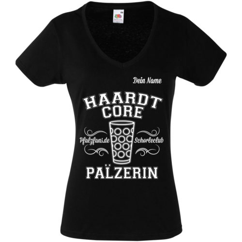 PFALZFANS Pfälzer Schorle-Weinfest-T-Shirt HAARDTCORE PÄLZER