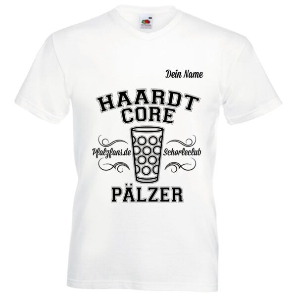 PFALZFANS Pfälzer Schorle-Weinfest-T-Shirt HAARDTCORE PÄLZER