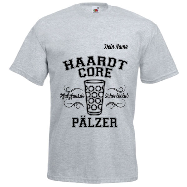 PFALZFANS Pfälzer Schorle-Weinfest-T-Shirt HAARDTCORE PÄLZER