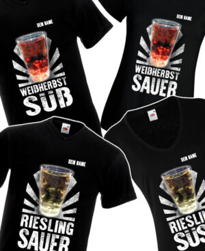 PFALZFANS Pfälzer Schorle-Weinfest-T-Shirt Lieblingsschorle Riesling sauer