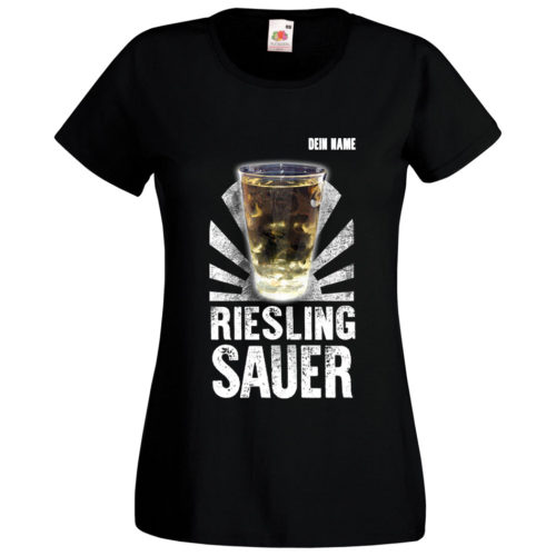 PFALZFANS Pfälzer Schorle-Weinfest-T-Shirt Lieblingsschorle Riesling sauer