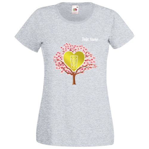 PFALZFANS Pfälzer Schorle-Weinfest-T-Shirt MANDELBLÜTE Mandelblütenfest