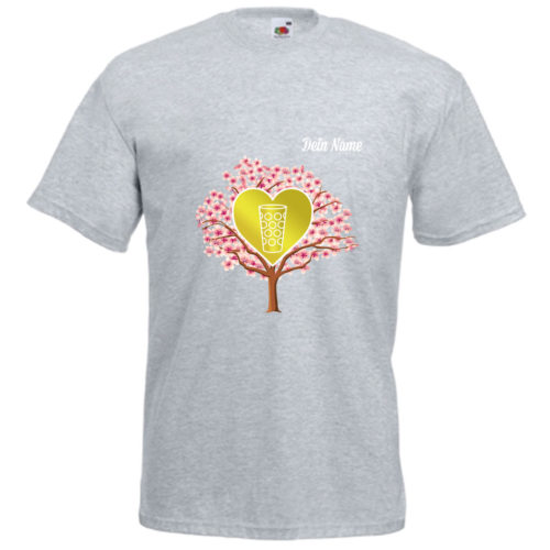 PFALZFANS Pfälzer Schorle-Weinfest-T-Shirt MANDELBLÜTE Mandelblütenfest