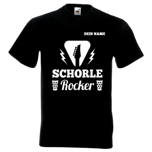 PFALZFANS Pfälzer Schorle-Weinfest-T-Shirt SCHORLEROCKER