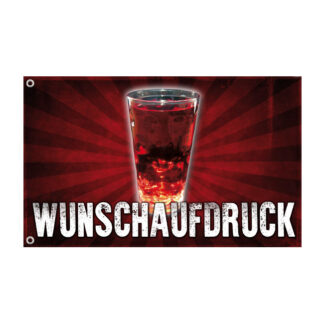 PFALZFANS Pfälzer Schorle-Weinfest-Fahne/Flagge inklusive individuellem Wunschaufdruck