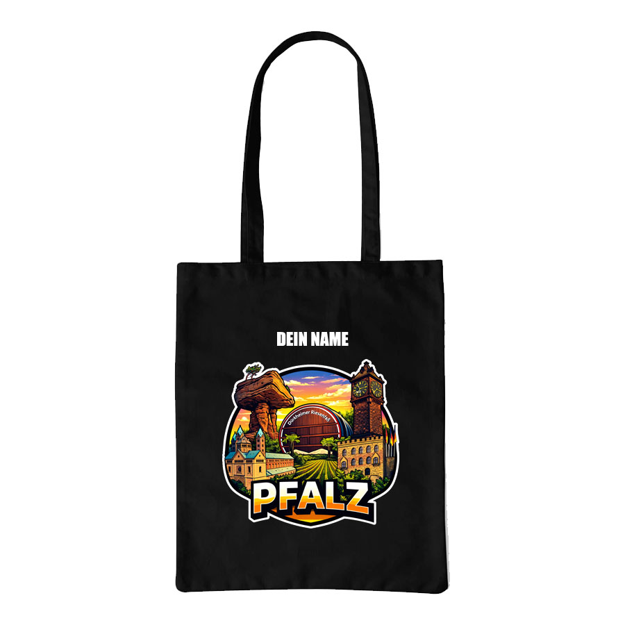 PFALZFANS Pfälzer Schorle-Weinfest-Schorlebeidel inklusive individuellem Wunschaufdruck