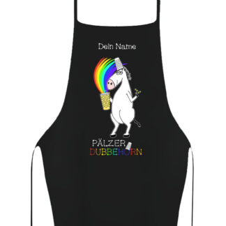 PFALZFANS Pfälzer Schorle-Weinfest-Bar- und Grillschürze inklusive individuellem Namens-Wunschaufdruck