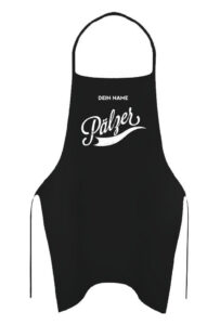 PFALZFANS Pfälzer Schorle-Weinfest-Bar- und Grillschürze inklusive individuellem Namens-Wunschaufdruck