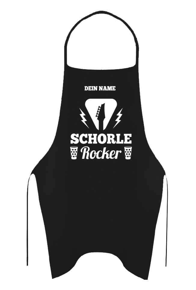 PFALZFANS Pfälzer Schorle-Weinfest-Bar- und Grillschürze inklusive individuellem Namens-Wunschaufdruck