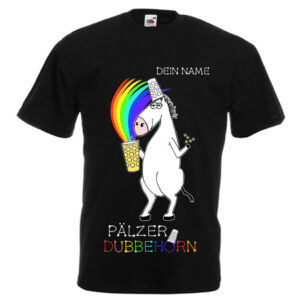PFALZFANS Pfälzer Schorle-Weinfest-T-Shirt inklusive individuellem Namens-Wunschaufdruck