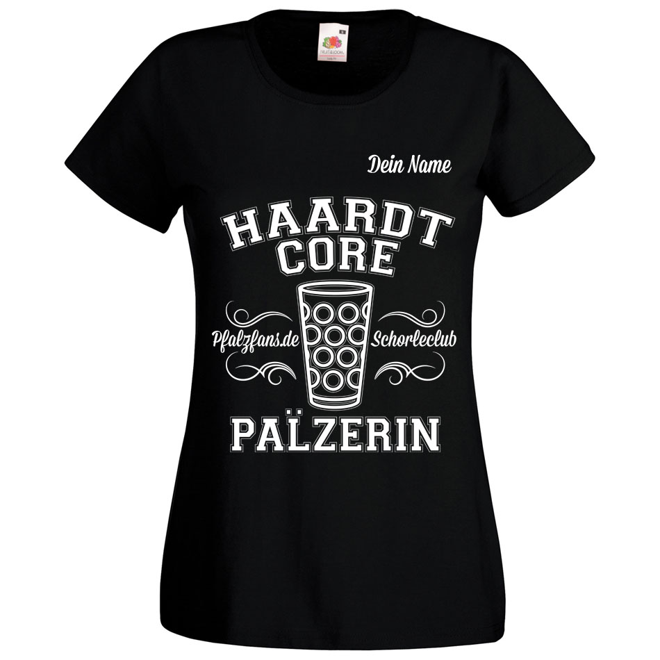 PFALZFANS Pfälzer Schorle-Weinfest-T-Shirt inklusive individuellem Namens-Wunschaufdruck