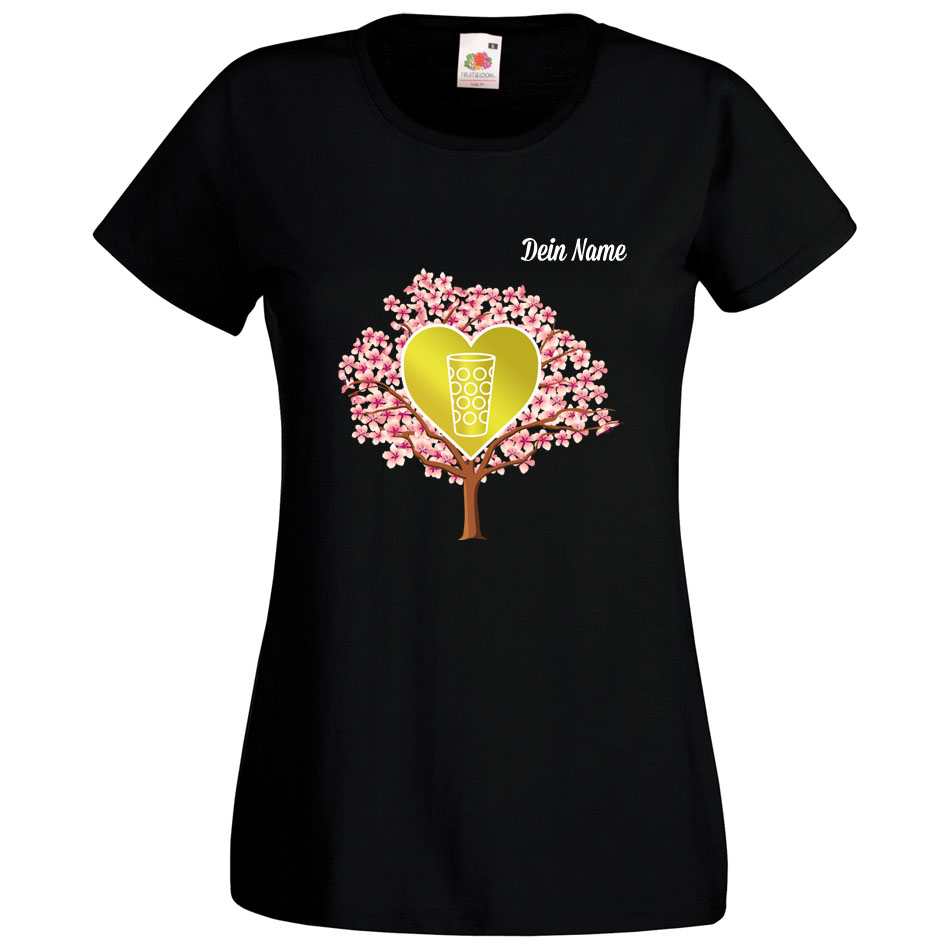 PFALZFANS Pfälzer Schorle-Weinfest-T-Shirt inklusive individuellem Namens-Wunschaufdruck